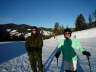Januar - Skifahren in Flachau - auf der Piste