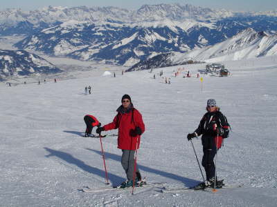 Januar 2006 - am Keeshang auf dem Kitzsteinhorn