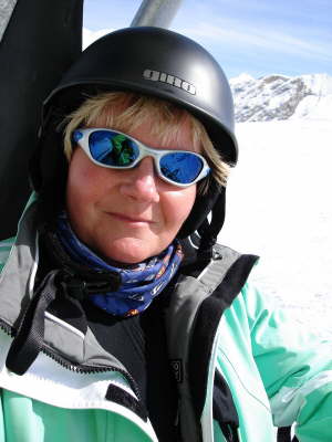 Mrz 2007 - im Sessellift auf dem Kitzsteinhorn